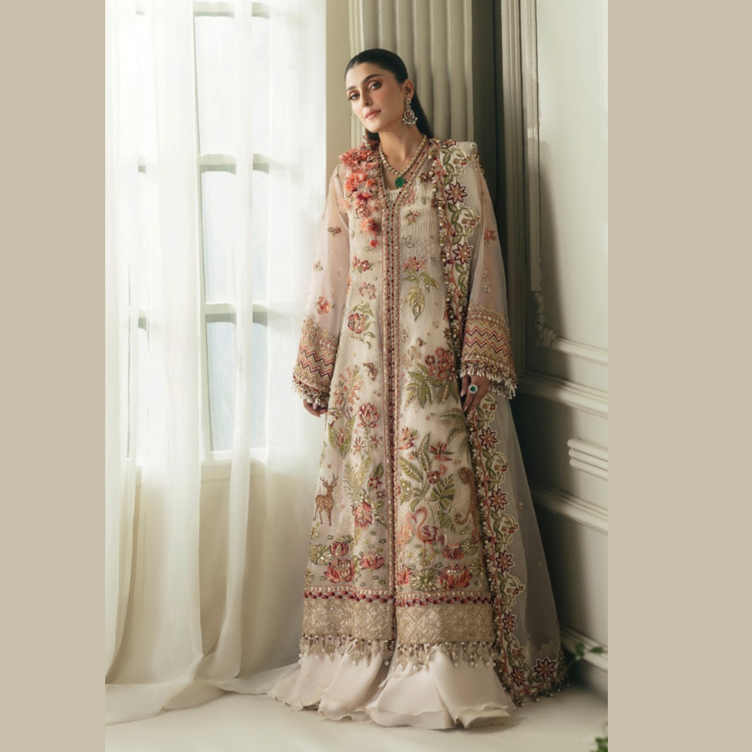 ELAN I WEDDING FESTIVE 2024 I BOTANICAL BLISS I SUHAIMA COLLECTION I ONLINE STORE I UNSTITCHED