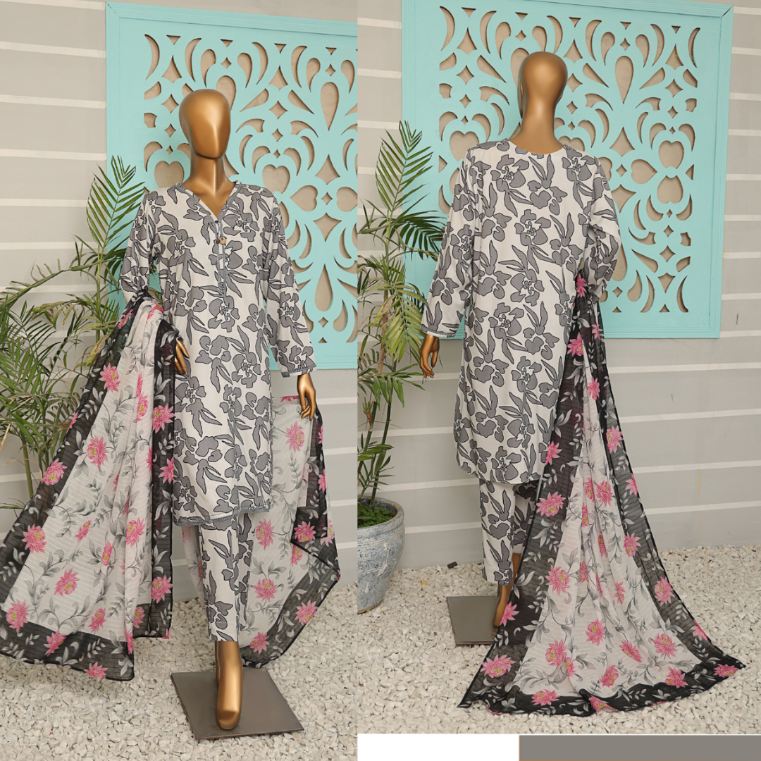 HZ LINEN WINTRY I DIGITAL PRINTED COLLECTION I 3 PIECE UNSTITCHED I SHOP NOW