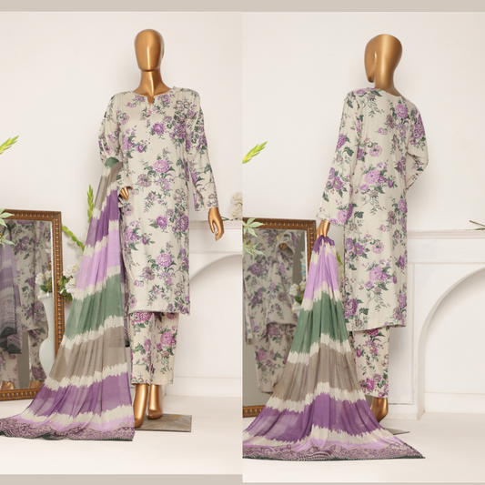 HZ LINEN WINTRY I DIGITAL PRINTED COLLECTION I 3 PIECE UNSTITCHED I SHOP NOW